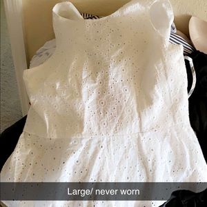 ruffel tank top could be worn at a fancy occasion